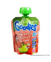 Organix Goodies squeezy apple / strawberry  90g